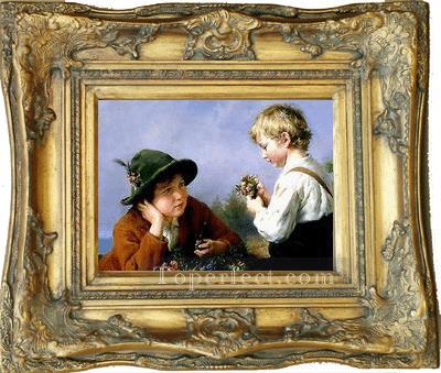 WB 121 antique oil painting frame corner Oil Paintings